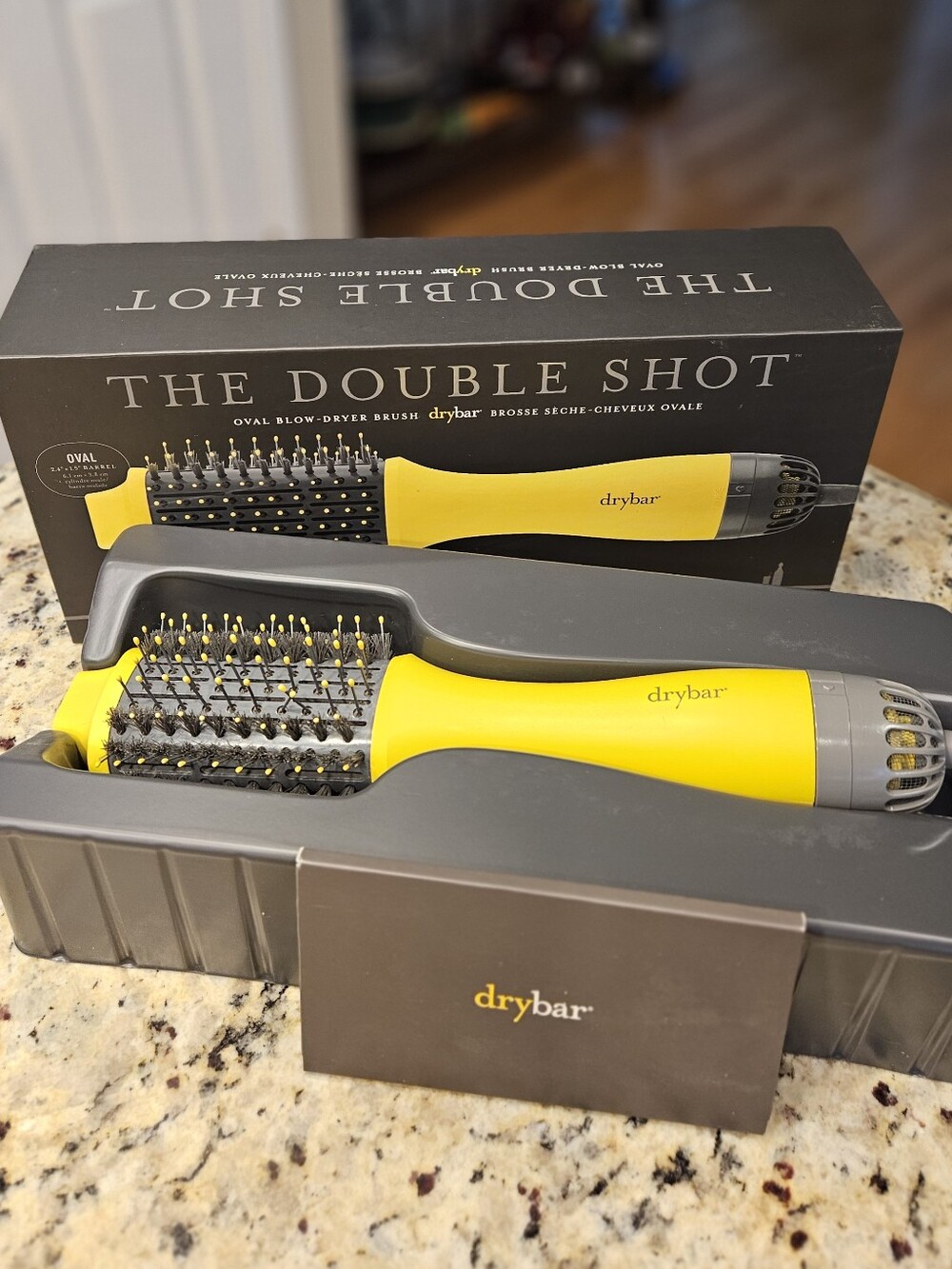 Drybar The Double Shot Oval Blow-Dryer Brush EUC